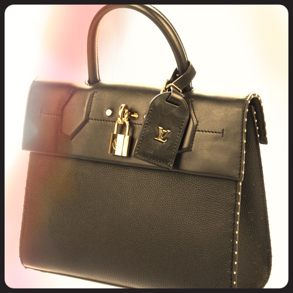 SOLD Louis Vuitton Studded City New Steamer bag